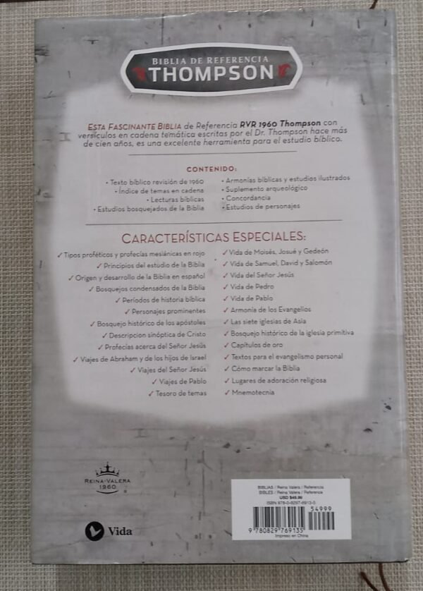 Biblia de Referencia Thompson